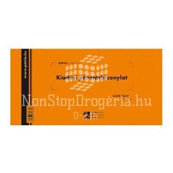 Kiadási pénztárbizonylat 25x2lap B.318-103/V Pátria