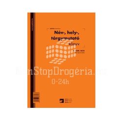 Név, hely, tárgymutató 100lap C.5230-167/A Pátria