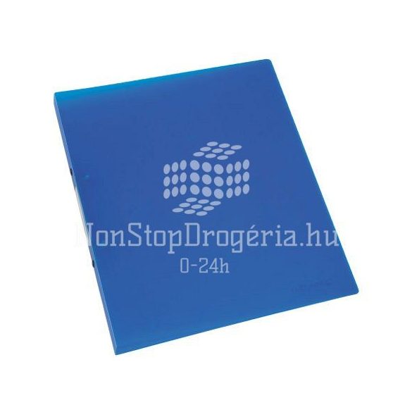 Gyűrűskönyv A/4 2gyűrűvel 20mm Standard PP Q-Connect kék