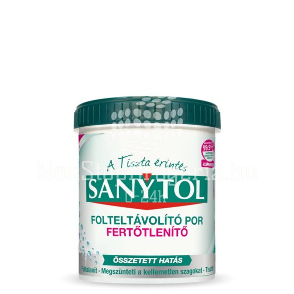 Sanytol Fertőtlenítő Folteltávolító por 450g