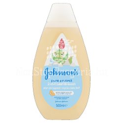   JOHNSON’S® Pure Protect 2 az 1-ben fürdető és tusfürdő gyermekeknek 500 ml