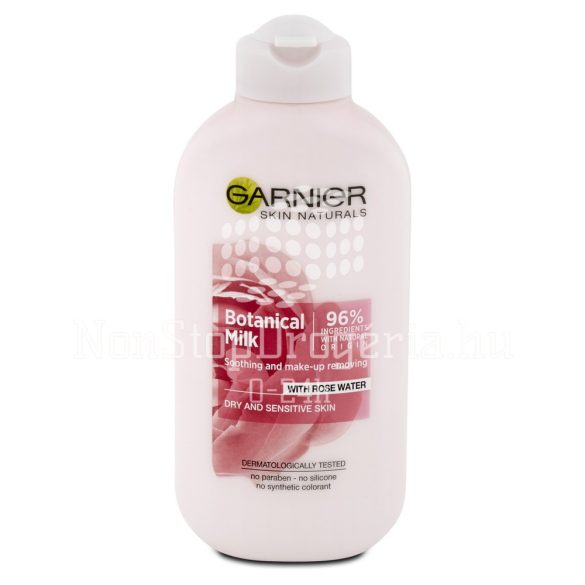 Garnier Skin Naturals Essentials Sminklemosó Tej Rózsa kivonattal 200ml 