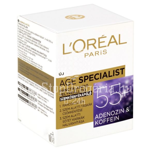 L'ORÉAL Age Specialist 55+ Szemkörnyékápoló 15 ml