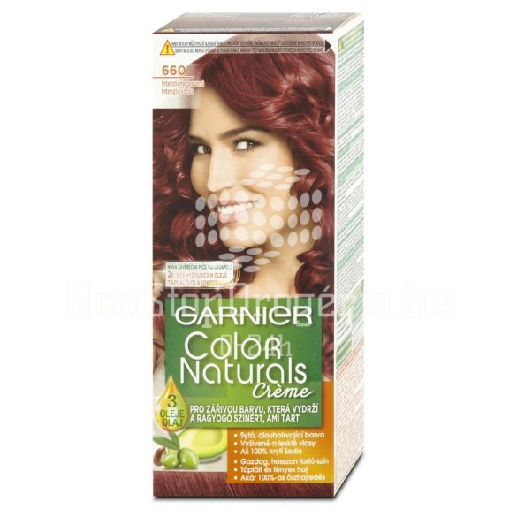 GARNIER Color Naturals Hajfesték 6.60 Tüzes Vörös