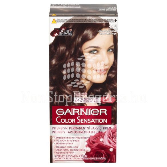 GARNIER Color Sensation Hajfesték 4.6 Intenzív Sötét Vörös