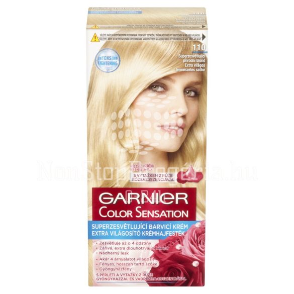 GARNIER Color Sensation Hajfesték 110 Extravilágos Természetes Szőke