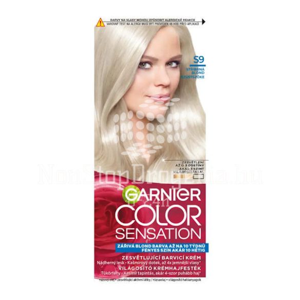 GARNIER Color Sensation Hajfesték S9 Ezüstszőke