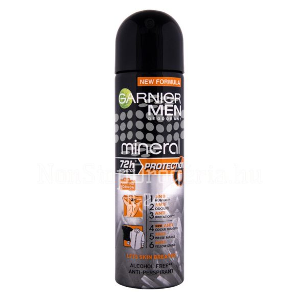 GARNIER MEN Mineral Deo Spray 150 ml Protection 6 72h