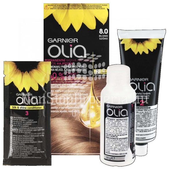 GARNIER Olia Tartós Hajfesték 8.0 Szőke 