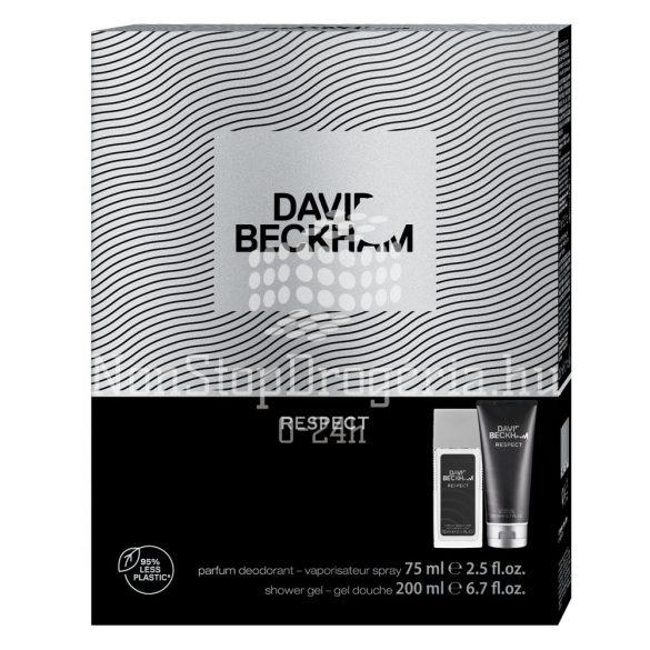 DAVID BECKHAM ajándékcsomag RESPECT (Natural Spray+tusfürdő)