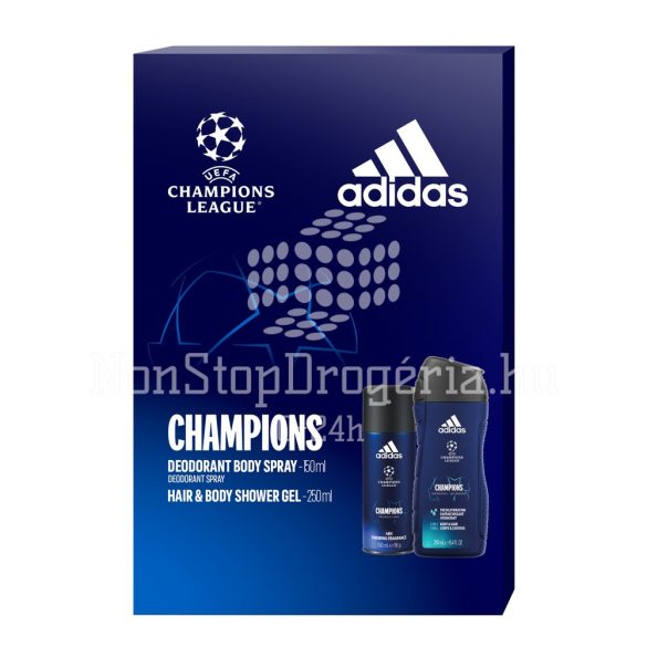 ADIDAS ajándékcsomag UEFA 8 (Deo + tusfürdő)