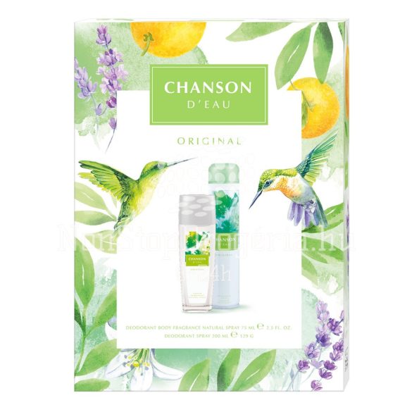 CHANSON ajándékcsomag Női (Natural Spray+dezodor)