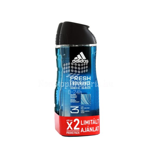 ADIDAS Férfi Tusfürdő DUO 2x400 ml Fresh Endurance