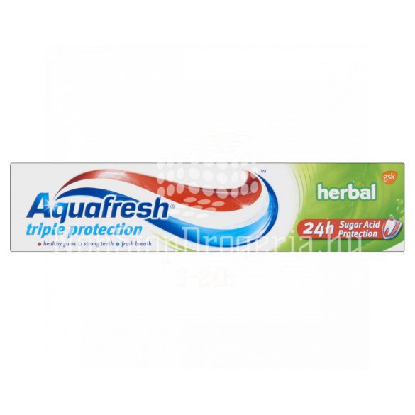 Aquafresh Triple Protection fogkrém 100 ml Herbal