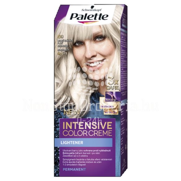 Palette hajfesték Intensive Color Creme C 9 ezüstszőke  