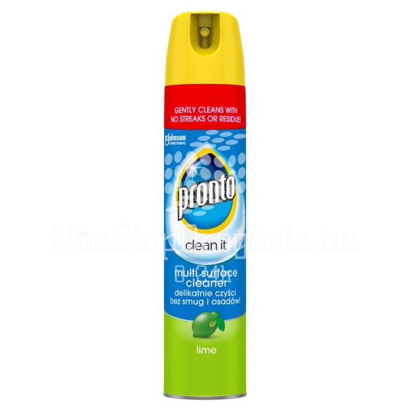Pronto® Everyday Clean Multi Surface felülettisztító aerosol 250 ml Lime