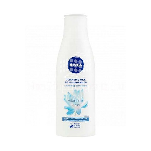 NIVEA arctisztító tej 200 ml Normál/Vegyes Bőrre frissítő