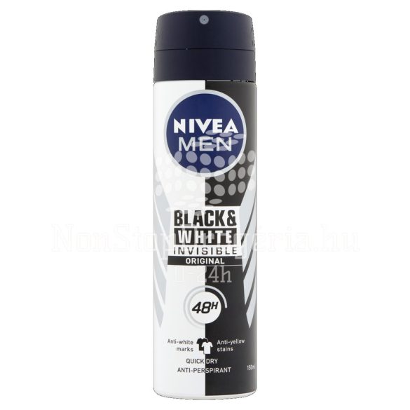NIVEA MEN Deo Spray 150 ml Black&White invisible original