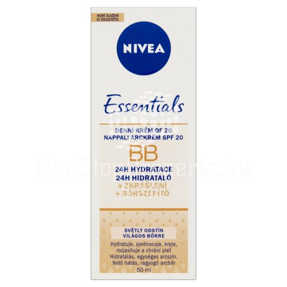 NIVEA BB hidratáló arckrém 50 ml világos tónusú bőrre