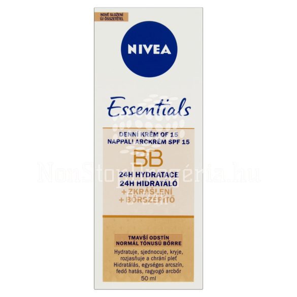 NIVEA BB hidratáló arckrém 50 ml normál/sötétebb tónusú bőrre