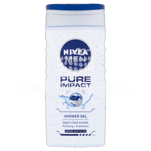 NIVEA MEN tusfürdő 250 ml Pure Impact
