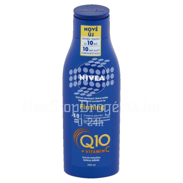 NIVEA Q10 EnergyPLUS Bőrfeszesítő testápoló tej 250 ml