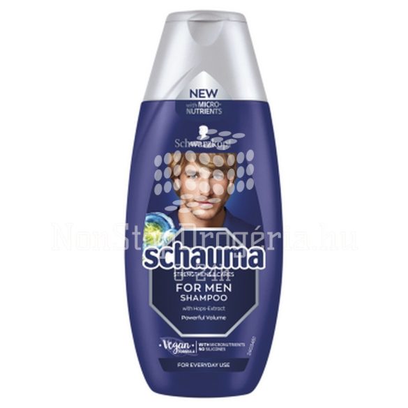 Schauma sampon 250 ml For Men (komlóval, minden hajtípusra)