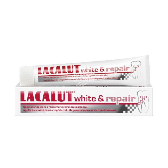Lacalut fogkrém 75 ml White & Repair