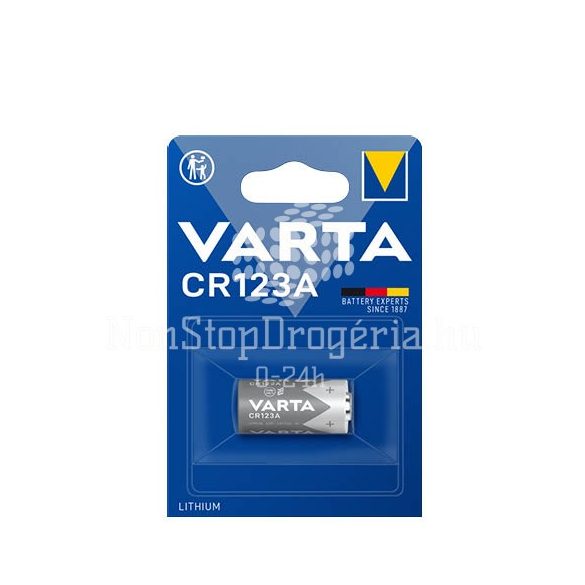 Fotóelem Varta CR123A 1db 6205301401