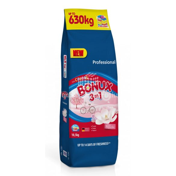BONUX Professional mosópor 10,5 kg Pure Magnolia (140mosás)