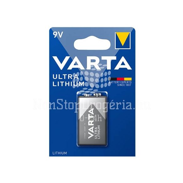 Elem Varta Professional Líthium 9V 1db 6122301401