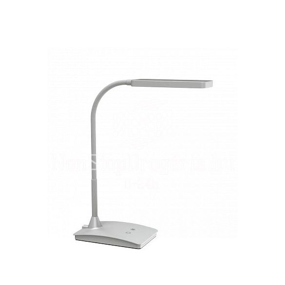 Lámpa asztali LED MAULpearly colour vario, állítható fényerejű ezüst