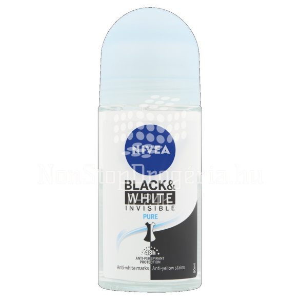 NIVEA golyós dezodor 50 ml Black&White invisible pure