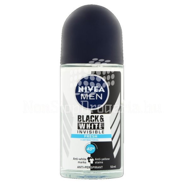 NIVEA MEN golyós dezodor 50 ml Black&White invisible fresh