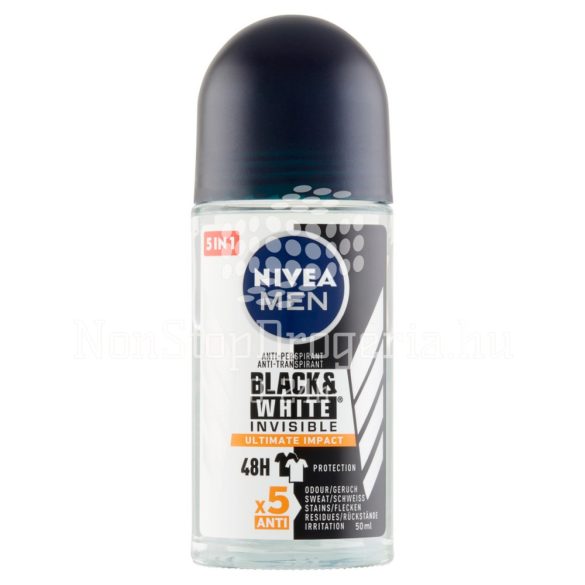 NIVEA MEN golyós dezodor 50 ml Black&White invisible Ultimate Impact