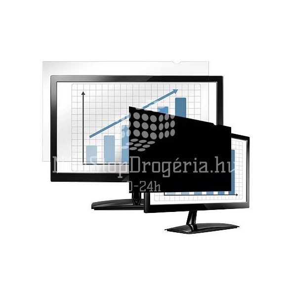 Monitorszűrő betekintésvédelmi Fellowes PrivaScreen™, 376x299 mm, 19", 5:4