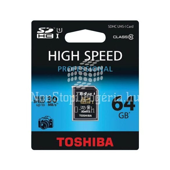 Memóriakártya TOSHIBA SDHC Class 10 32GB