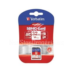Memóriakártya VERBATIM SD Class 10 16GB 43962
