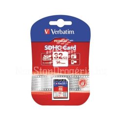 Memóriakártya VERBATIM SD Class 10 64GB 44024