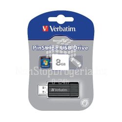  USB drive Verbatim USB 2.0 8GB 10/4 MB/s "PinStripe" 49062