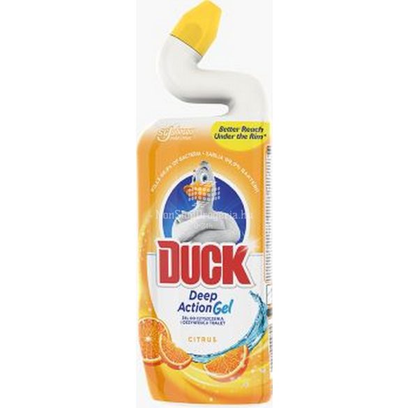 Duck® Deep Action WC-tisztító fertőtlenítő folyadék 750 ml Citrus