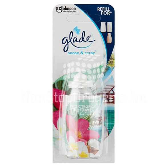 Glade® Sense&Spray™ utántöltő 18 ml Tropical