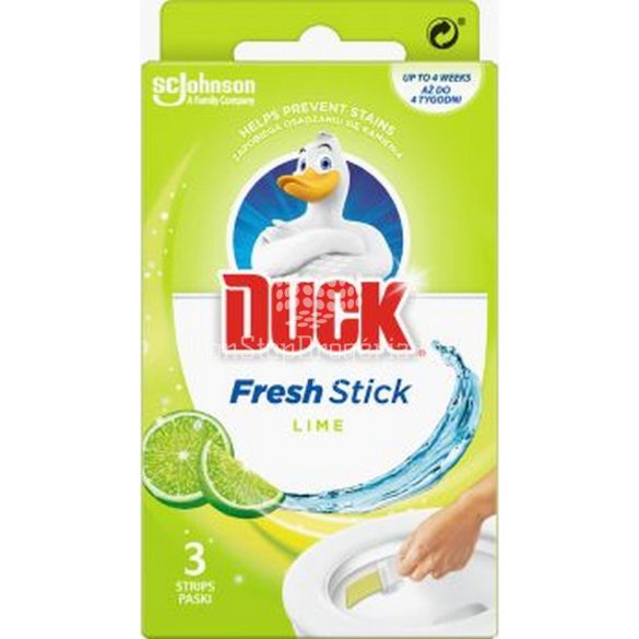 Duck® Fresh Stick zselés WC-öblítő csík 27g Lime