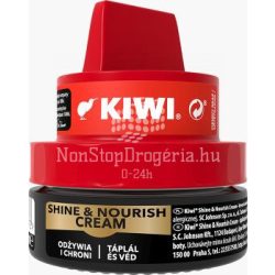 Kiwi® Shine&Nourish cipőkrém 50 ml fekete