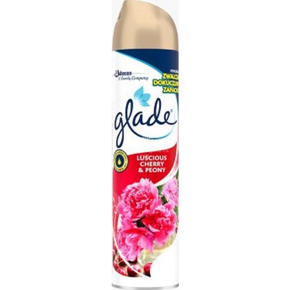 Glade® légfrissítő aeroszol 300 ml Zamatos cseresznye és bazsarózsa