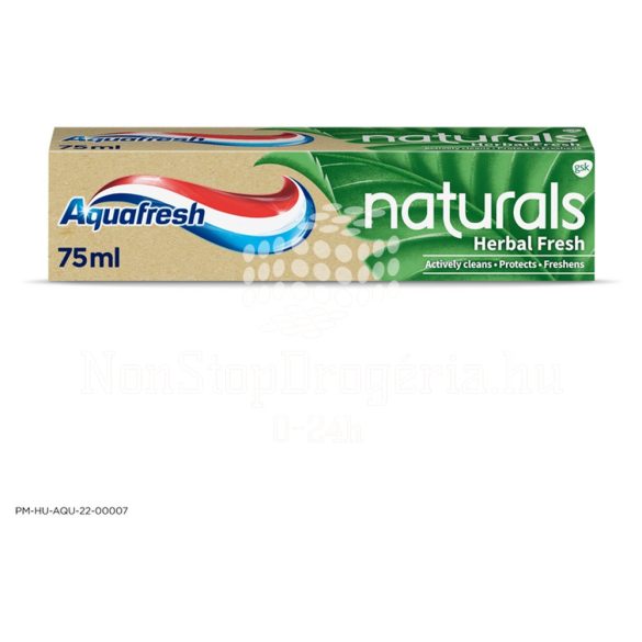 Aquafresh Naturals fogkrém 75 ml Herbal