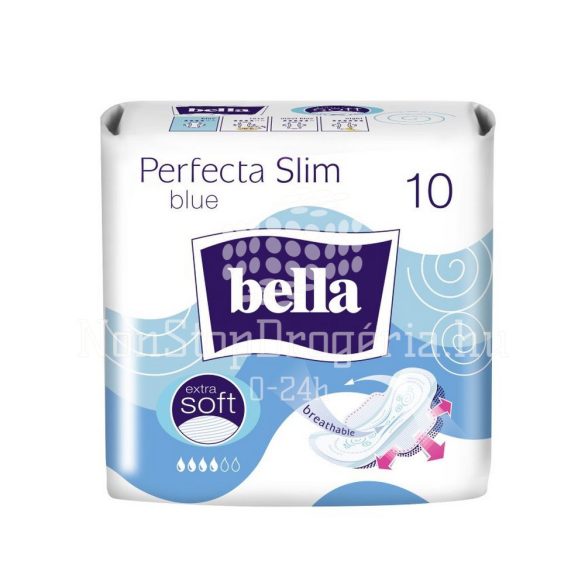 BELLA PERFECTA Blue Extra Soft Egészségügyi Betét 10 db