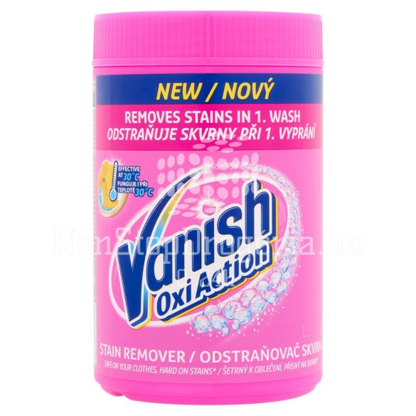 Vanish Oxi Action Folteltávolító Por 625 g Pink