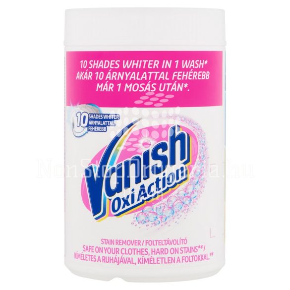 Vanish Oxi Action Folteltávolító és fehérítő Por 625 g White