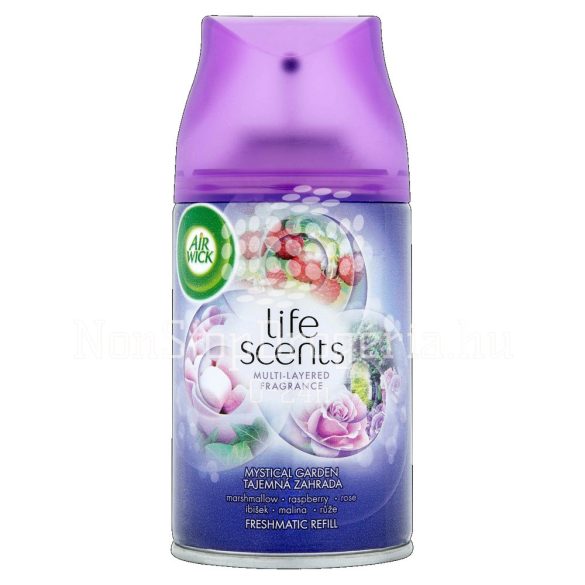 AirWick Freshmatic Life Scents légfrissítő spray utántöltő 250 ml Titokzatos Kert